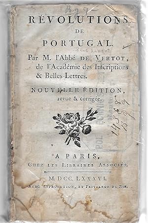 Immagine del venditore per Revolutions De Portugal venduto da Legacy Books II