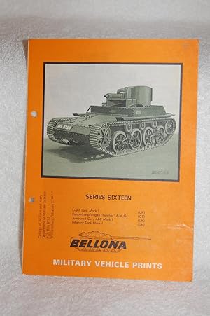 Bellona Military Vehicle Prints: Series Sixteen
