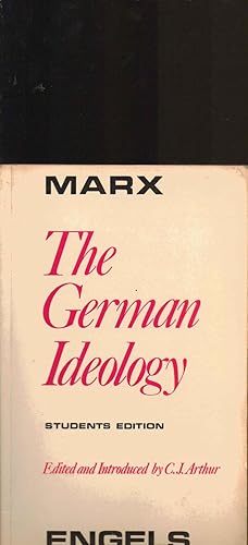 Seller image for The German Ideology. Part One. Students Edition for sale by SAVERY BOOKS