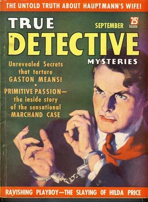 True Detective Mysteries September 1936 Vol. 26 No. 2