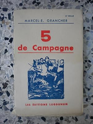 Seller image for 5 de campagne for sale by Frederic Delbos