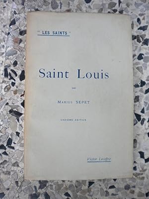 Bild des Verkufers fr Saint Louis zum Verkauf von Frederic Delbos