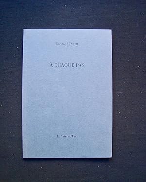 Seller image for A chaque pas - for sale by Le Livre  Venir