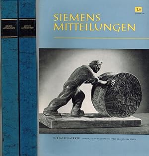 Siemens-Mitteilungen. Werkzeitschrift des Hauses Siemens - Berlin-Siemensstadt - München - Erlang...