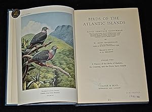 Seller image for Birds of the Atlantic Islands. for sale by Trillium Antiquarian Books