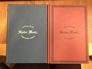 Shaker Music 2 volumes Original Inspirational Hymns and Songs Illustrative of the Resurrection Li...