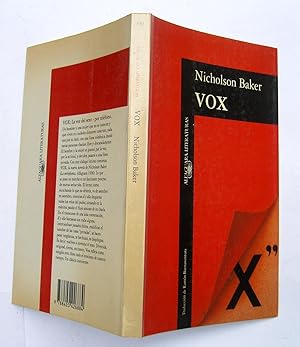 Imagen del vendedor de Vox a la venta por La Social. Galería y Libros