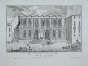 Palazzo Pesaro sopra Canal Grande. Architettura di Baldisera Longhena.