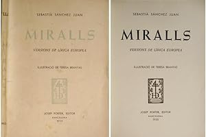 Imagen del vendedor de Miralls. Versions de lrica europea. a la venta por Hesperia Libros