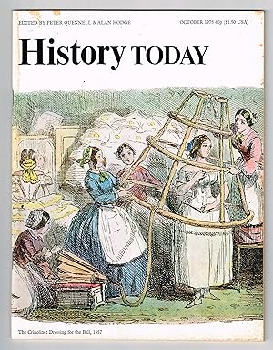 Image du vendeur pour History Today: October 1975 (Volume XXV, Number 10) mis en vente par Ray Dertz