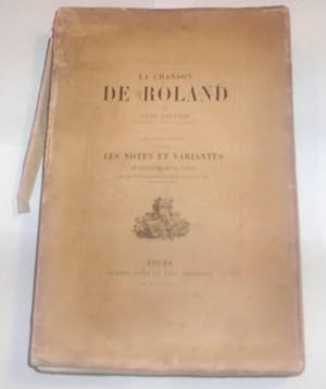 Seller image for LA CHANSON DE ROLAND for sale by Albion Bookstore