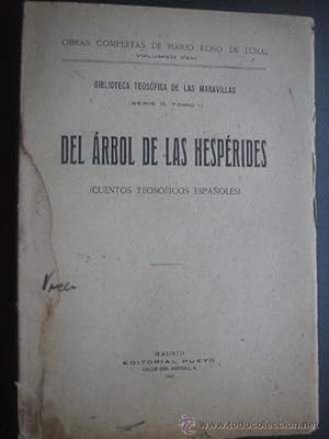 Seller image for DEL RBOL DE LAS HESPRIDES for sale by Librera Maestro Gozalbo
