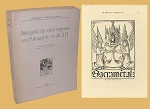 Bibliografia das obras impressas em Portugal no seculo XVI