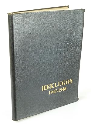 Seller image for Heklugos 1947-1948. The Eruption of Hekla, Heklas Udbrud. for sale by Antiquariat Dorner