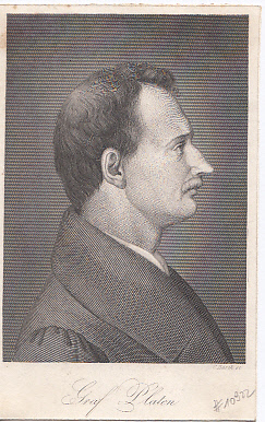 Bild des Verkufers fr Portrt. Brustbild im Seitenprofil nach rechts. Original - Stahlstich von C. Barth, 13 x 8,2 cm, ca. 1840. zum Verkauf von Antiquariat Michael Eschmann