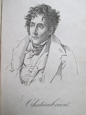 Image du vendeur pour Portrt. Brustbild. Original - Umrisskupferstich, 19,7 x 11,5 cm, ca. 1820. mis en vente par Antiquariat Michael Eschmann