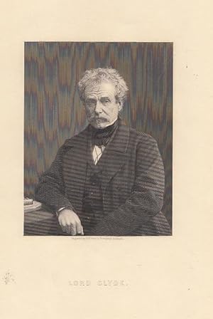 Bild des Verkufers fr Portrt. Brustbild, stehend. Original - Stahlstich von Holl, 27 x 18 cm, 1870. zum Verkauf von Antiquariat Michael Eschmann