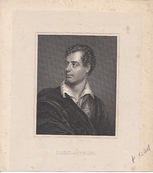 Bild des Verkufers fr Portrt. Halbfigur, halblinks. Original - Stahlstich (anonym), 9,5 x 7,5 cm, ca. 1840. zum Verkauf von Antiquariat Michael Eschmann