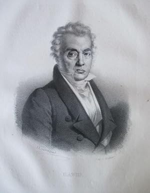 Bild des Verkufers fr Portrt. Brustbild. Original - Lithographie von Monanteuil bei J.Delpech in Paris, Blattgre: 47 x 29 cm, um 1820. zum Verkauf von Antiquariat Michael Eschmann