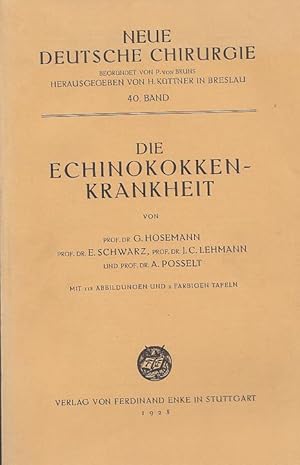 Seller image for Die Echinokokken-Krankheit. for sale by Antiquariat Michael Eschmann