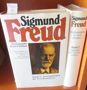 Bild des Verkufers fr Sigmund Freud. Werkausgabe in zwei Bnde mit Kommentaren versehen. zum Verkauf von Antiquariat Michael Eschmann