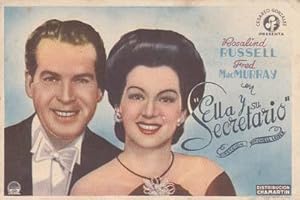 ELLA Y SU SECRETARIO - Castelar - Director: Mitchell Leisen - Actores: Rosalind Russell, Fred Mac...