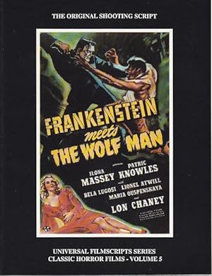 Bild des Verkufers fr MagicImage Filmbooks Presents Frankenstein Meets the Wolf Man [The Original Shooting Script] zum Verkauf von Monroe Bridge Books, MABA Member