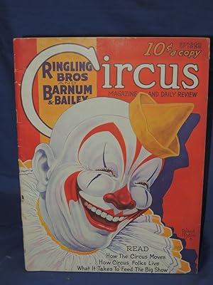 Image du vendeur pour 1936 Ringling Bros. and Barnum & Bailey Circus Magazine And Daily Review: Season of 1936 mis en vente par Princeton Antiques Bookshop