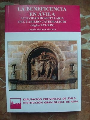 LA BENEFICENCIA EN ÁVILA. ACTIVIDAD HOSPITALARIA DEL CABILDO CATEDRALICIO (SIGLOS XVI-XIX)