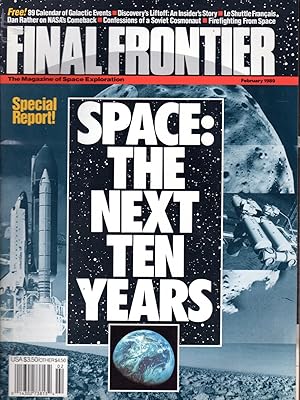 Immagine del venditore per Final Frontier (Magazine), Volume 2, No. 1: January/February 1989 venduto da Dorley House Books, Inc.