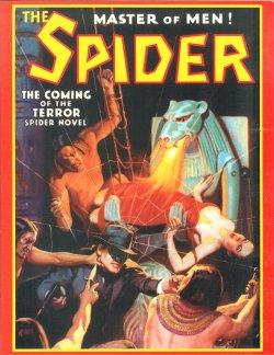 Imagen del vendedor de THE COMING OF THE TERROR: THE SPIDER #36 a la venta por Books from the Crypt