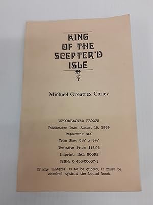 Seller image for King of the Scepter'd Isle for sale by Black and Read Books, Music & Games