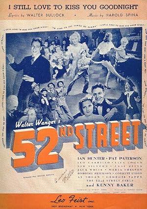 I STILL LOVE TO KISS YOU GOODNIGHT from Walter Wanger's 52nd Street.