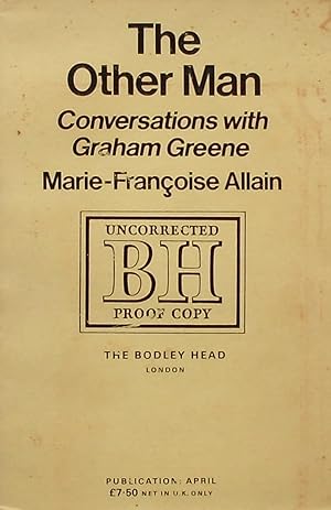 Image du vendeur pour [The Other Man:] Conversations With Graham Greene mis en vente par Bertram Rota Ltd