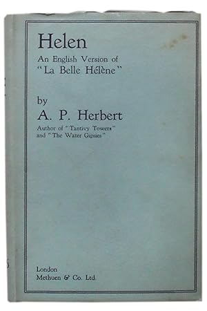 Image du vendeur pour Helen; a comic opera in three acts. Based upon "La Belle Helene" by Henri Meilhac and Ludovic Halevy mis en vente par Bertram Rota Ltd