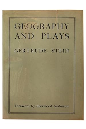 Seller image for Geography and Plays for sale by Bertram Rota Ltd
