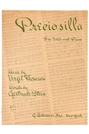Seller image for Preciosilla. For Voice and Piano for sale by Bertram Rota Ltd