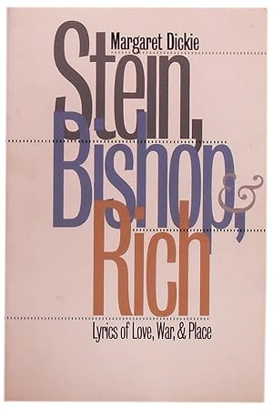 Immagine del venditore per Stein, Bishop, & Rich: Lyrics of Love, War, & Peace venduto da Bertram Rota Ltd