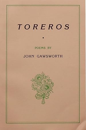 Seller image for Toreros; [selected] poems for sale by Bertram Rota Ltd