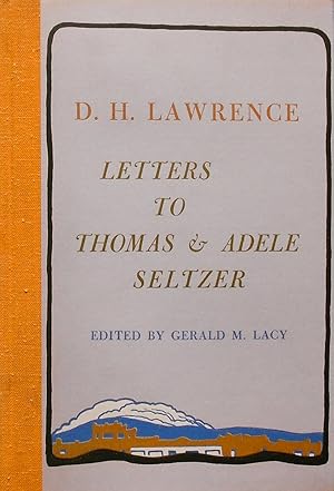 Seller image for Letters to Thomas and Adele Seltzer for sale by Bertram Rota Ltd