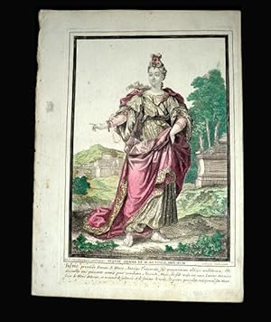 ( Gravures ) ( Prints ) Fulvie Femme De M. Antoine . Octavia Imperatrice ( 2 Prints )