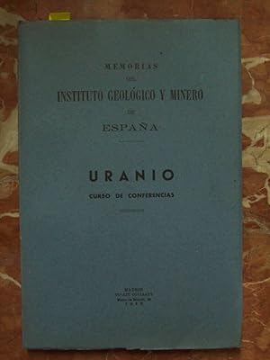 URANIO. CURSO DE CONFERENCIAS