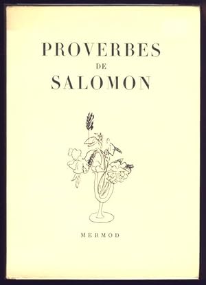 Proverbes de Salomon. Version A. Crampon.