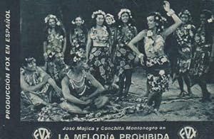 LA MELODIA PROHIBIDA - Teatro Circo de Orihuela (Alicante) - Director: Frank Strayer - Actores: J...