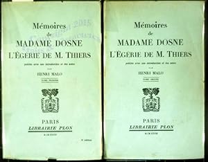 Mémoires de Madame Dosne, l'égérie de M. Thiers ?