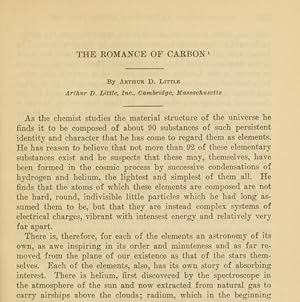 Immagine del venditore per The Romance Of Carbon venduto da Legacy Books II