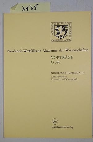 Imagen del vendedor de Antike Zwischen Kommerz Und Wissenschaft - 25 Jahre Erwerbungen Fr Das Akademische Kunstmuseum Bonn - Vortrge g 326 a la venta por Antiquariat Trger