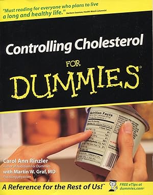 Seller image for Controlling Cholesterol for Dummies for sale by Kenneth A. Himber