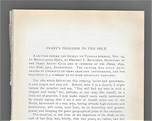Seller image for Peary's Progress To The Pole for sale by Legacy Books II