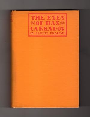 Imagen del vendedor de The Eyes of Max Carrados a la venta por Singularity Rare & Fine